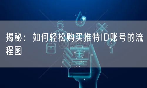 揭秘:如何轻松购买推特ID账号的流程图