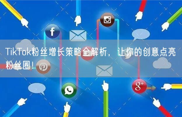 TikTok粉丝增长策略全解析，让你的创意点亮粉丝圈！