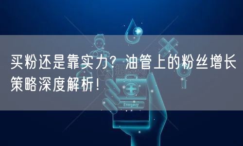 买粉还是靠实力？油管上的粉丝增长策略深度解析！