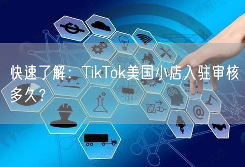 快速了解：TikTok美国小店入驻审核多久？