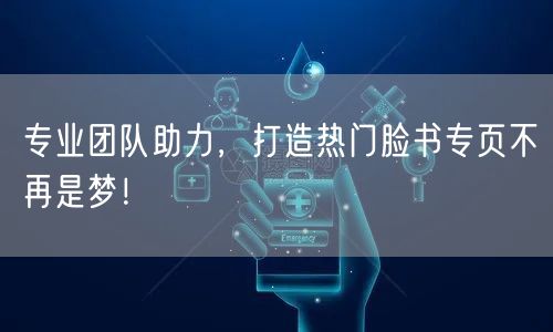 专业团队助力，打造热门脸书专页不再是梦！