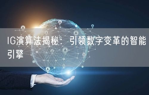 IG演算法揭秘：引领数字变革的智能引擎