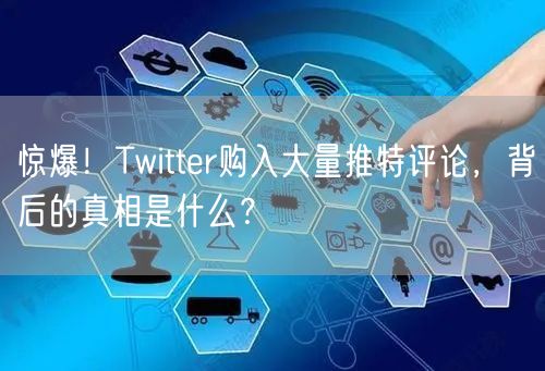 惊爆！Twitter购入大量推特评论，背后的真相是什么？