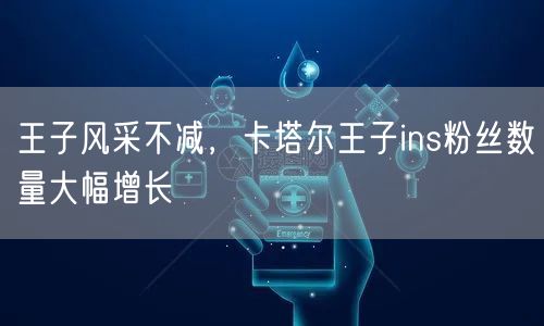 王子风采不减，卡塔尔王子ins粉丝数量大幅增长