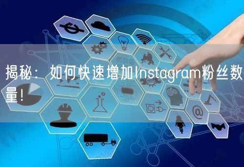 揭秘：如何快速增加Instagram粉丝数量！