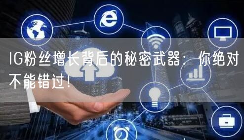 IG粉丝增长背后的秘密武器:你绝对不能错过!