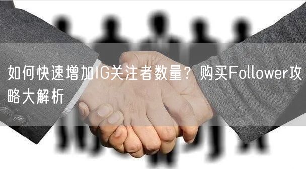 如何快速增加IG关注者数量？购买Follower攻略大解析
