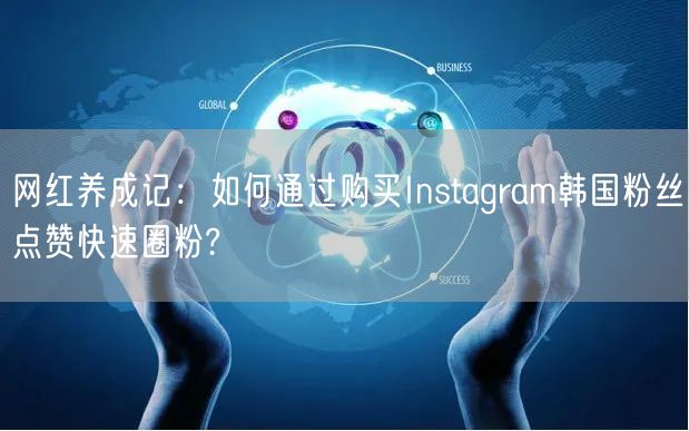 网红养成记：如何通过购买Instagram韩国粉丝点赞快速圈粉?