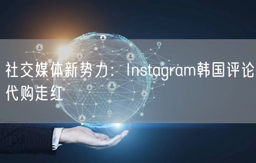 社交媒体新势力：Instagram韩国评论代购走红